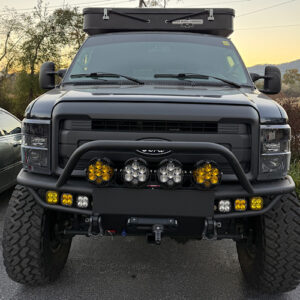 van bumper lifted van van bumper lights lp6 lights baja design