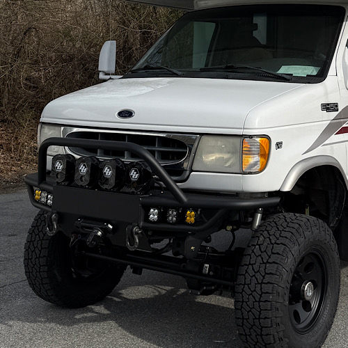4x4 van bumper ford van bumper 4wd van bumper tube bumper